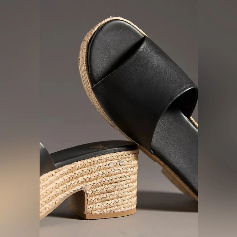 Beek Prinia Jute Platform Sandals